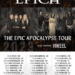 Epica & Apocalyptica Euro Tour 2023 poster