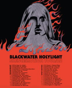 Blackwater Holylight North American Tour 2022 poster