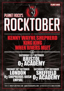 Planet Rock Rocktober 2022 poster