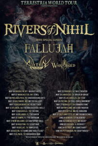 Rivers Of Nihil US Tour 2022 poster