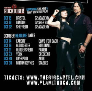 When Rivers Meet UK Tour 2022 poster