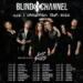 Blind Channel & Lost Society European Tour 2022 poster