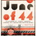 June of 44 UK Live Show 2022 poster