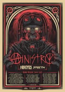 Ministry European Tour 2022 poster
