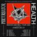 Perturbator Health North American Tour 2022 poster