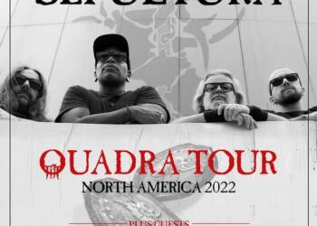 Sepultura, Sacred Reich and Crowbar live show WI 2022 poster