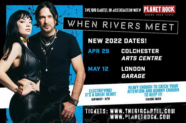 When Rivers Meet London show 2022 poster