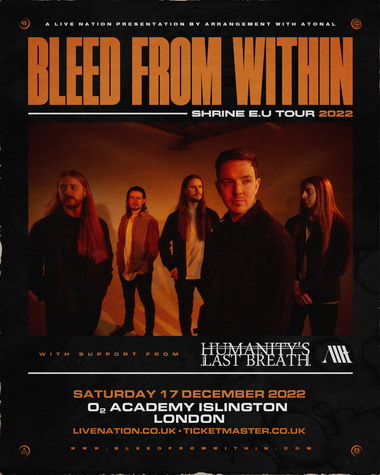 bleed from within tour london
