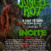 Incite & Jungle Rot US Tour 2022 poster