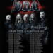 U.D.O. European Tour 2022 poster