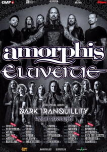 Amorphis & Eluveitie European Tour 2022 poster