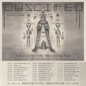 Puscifer North American Tour 2022 poster
