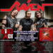 Raven North American Tour 2022 poster