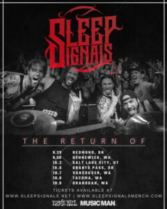 Sleep Signals US Tour 2022 poster