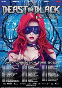 Beast In Black European Tour 2023 poster