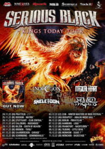 Serious Black European Tour 2022 poster