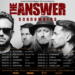 TheAnswer European and UK Tour 2023 poster
