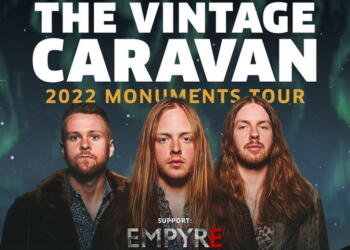 The Vintage Caravan UK Tour 2022 poster