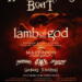 Lamb Of God Headbangers Boat 2023 poster