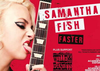 Samantha Fish UK Tour 2022 Poster