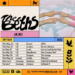 The Beths UK & EU Tour 2023 poster
