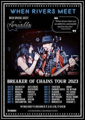 When Rivers Meet UK Tour 2023 poster