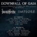 Downfall Of Gaia European Tour 2023 poster