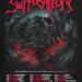 Suffocation European Tour 2023 poster