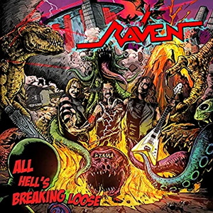 Raven All Hell’s Breaking Loose cover