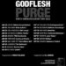 Godflesh North American Tour 2023 poster