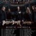 Kamelot North American Tour 2023 poster