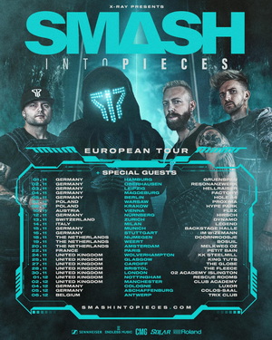 Smash Into Pieces European & UK Tour 2023 poster