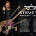 Steve Vai North American Tour 2023 poster