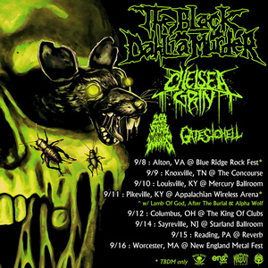 The Black Dahlia Murder US Headlining Shows 2023 poster