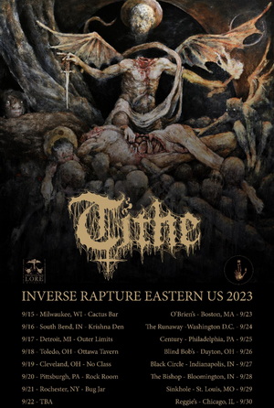 Tithe US Tour 2023 poster