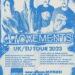 Movements European & UK Tour 2023 poster