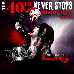W.A.S.P. US Tour 2023 poster