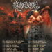 Cavalera UK & European Tour 2023 poster