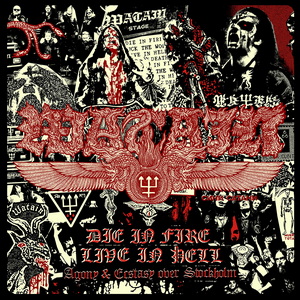 Watain Die in Fire – Live in Hell cover