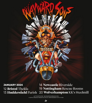 Wayward Sons UK Tour 2024 poster