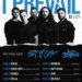 I Prevail European Tour 2024 poster
