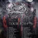 Armored Saint North American Tour 2024 poster