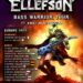 David Ellefson European Tour 2024 poster