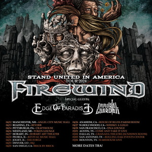 Firewind US Tour 2024 cover