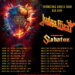 Judas Priest US Tour 2024 poster
