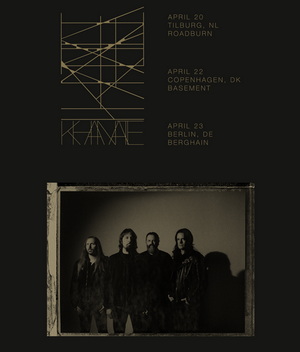 Khanate European Live Shows 2024 poster