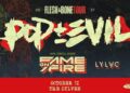 Pop Evil - The Sylvee - Madison WI 2023 poster