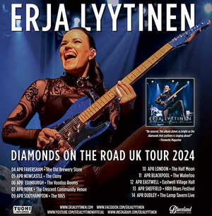 Erja Lyytinen UK Tour 2024 poster
