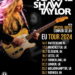 Joanne Shaw Taylor UK Tour 2024 poster