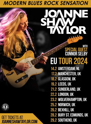 Joanne Shaw Taylor UK Tour 2024 poster